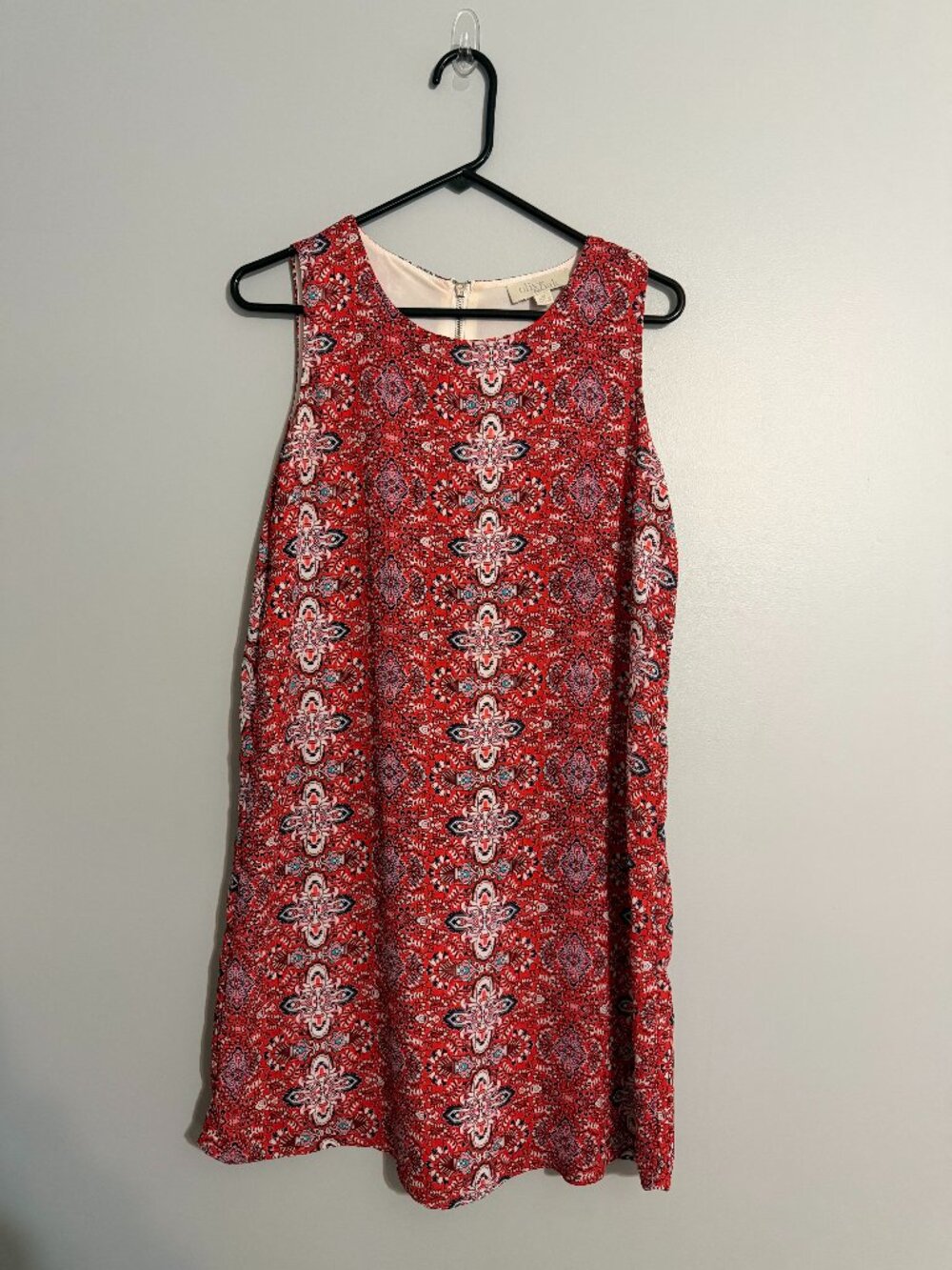 Olive & Oak Dress | Size Medium | Red Paisley